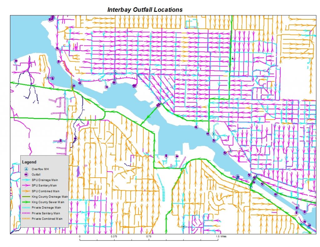 Outfall Locations - Seattle Floating Homes